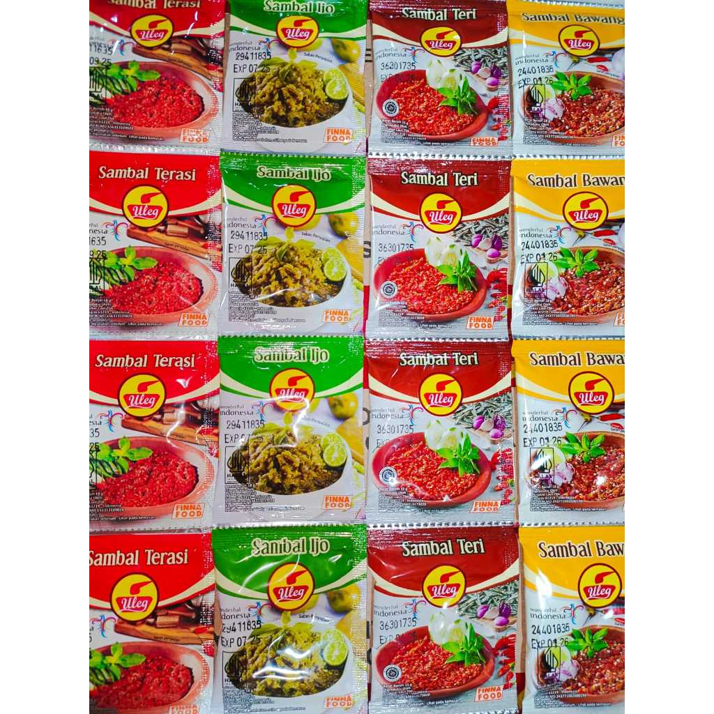 

PROMO SAMBEL FINA SIAP MAKAN 1 PAKET ISI 10 PCS TERMURAHH