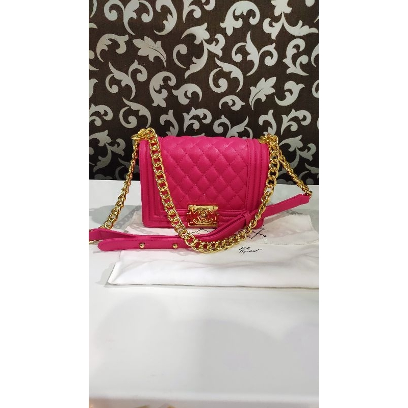 Tas pink colection chan
