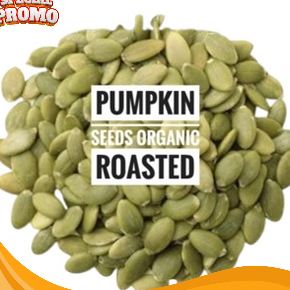 

HEMAT 5g PUMKIN SEEDS ORGANIC ROASTED KUACI KUPAS PANGGANG 5GRAM KUACI BIJI LABU KUPAS MATANG
