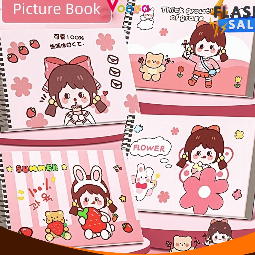 

EKSKLUSIF VOOVA A4 Drawing Book Buku Gambar Anak Buku Gambar Polos A4 Drawing Book