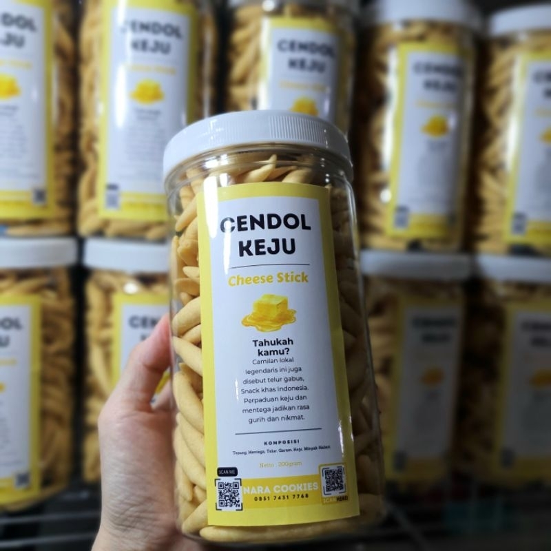 

RB Cendol Keju Cheese Stick Stik Telur Gabus