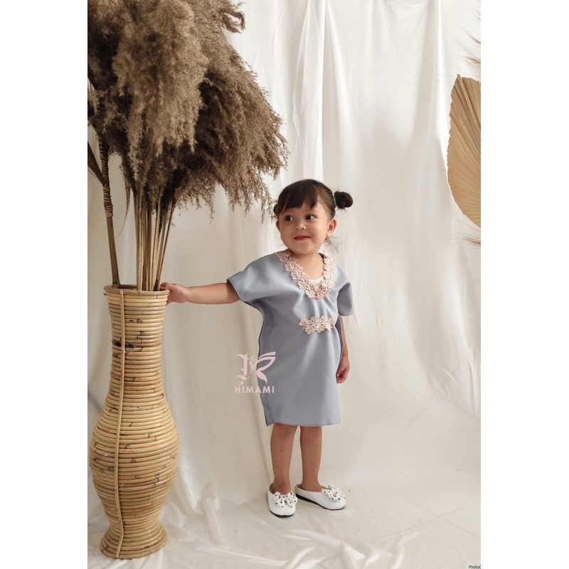 KAFTAN BAYI ANAK BAJU DRESS PESTA LEBARAN PEREMPUAN KONDANGAN