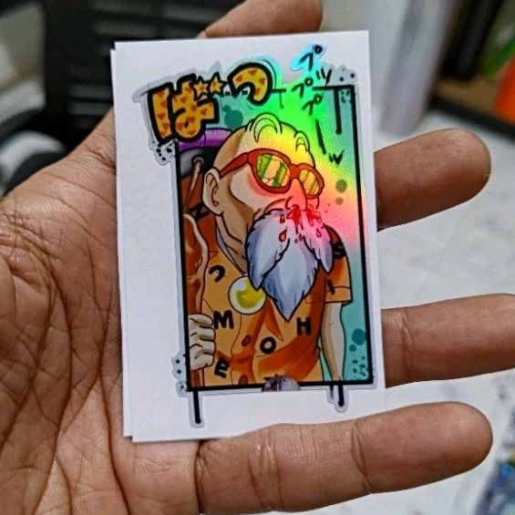 

sticker pak tua goku