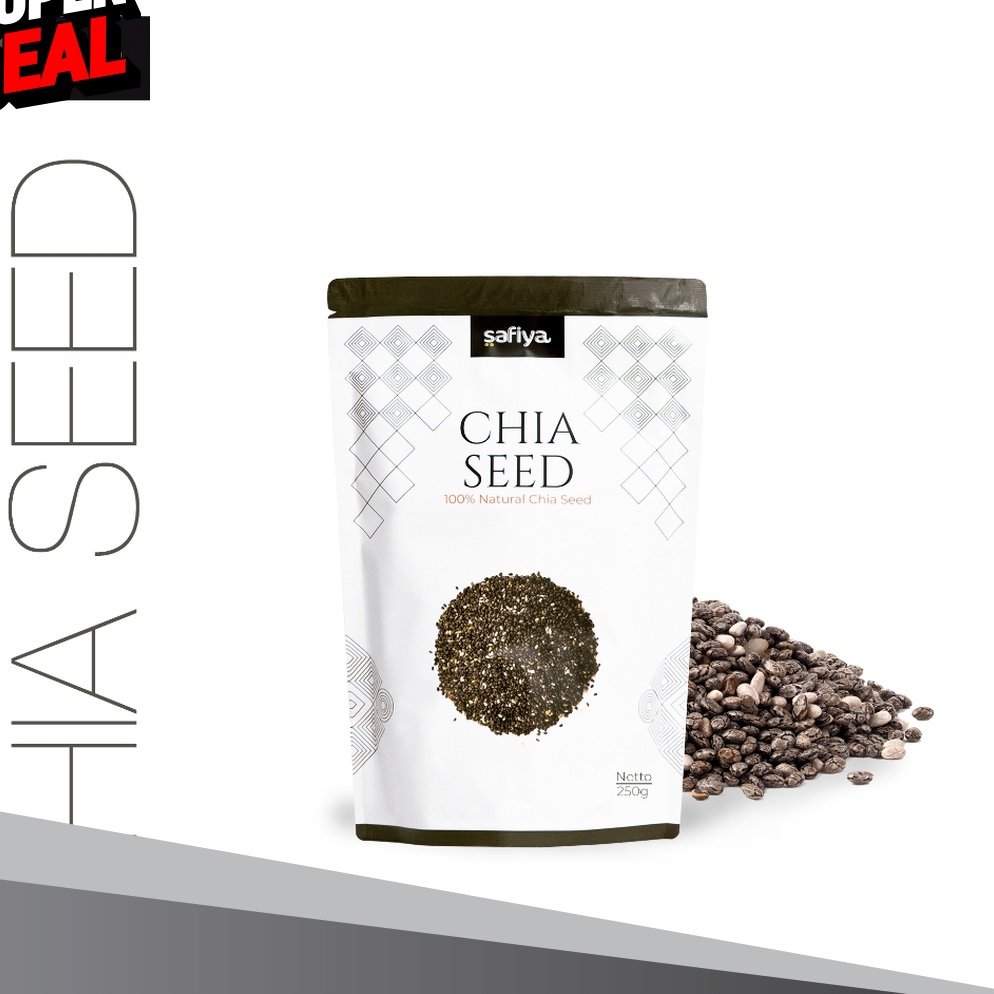 

TOP Safiya Chia Seed Organik 25 Gram Chiaseed