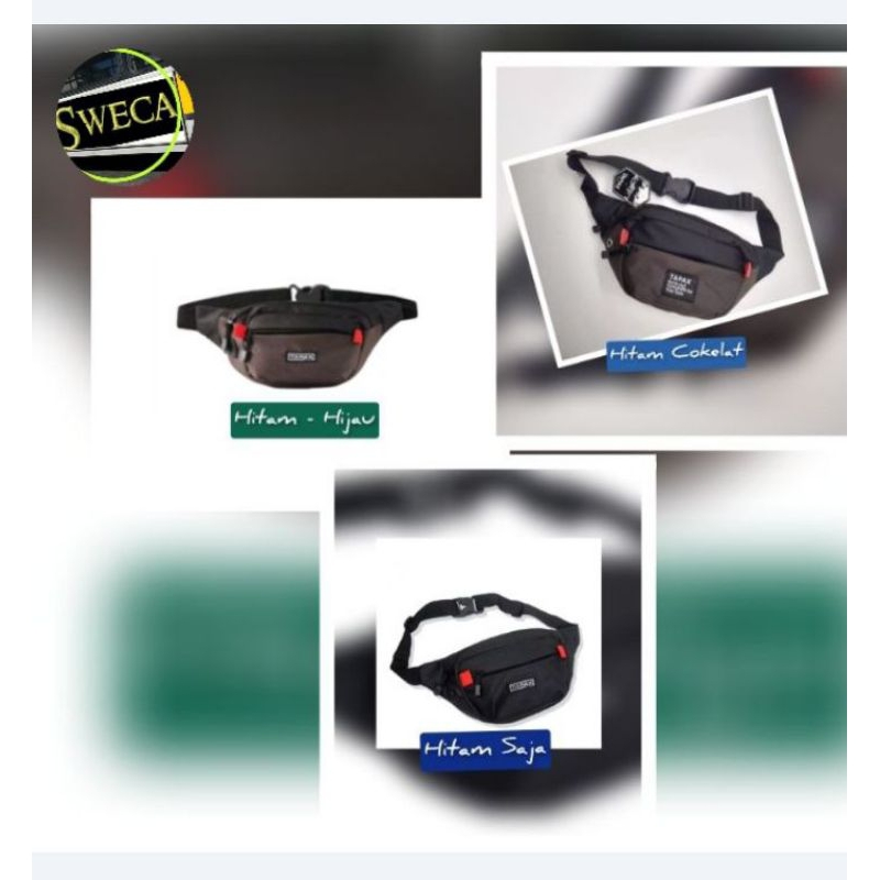 Tapax tas pinggang Tema Pispol  Unisex ( Non Waterproof)