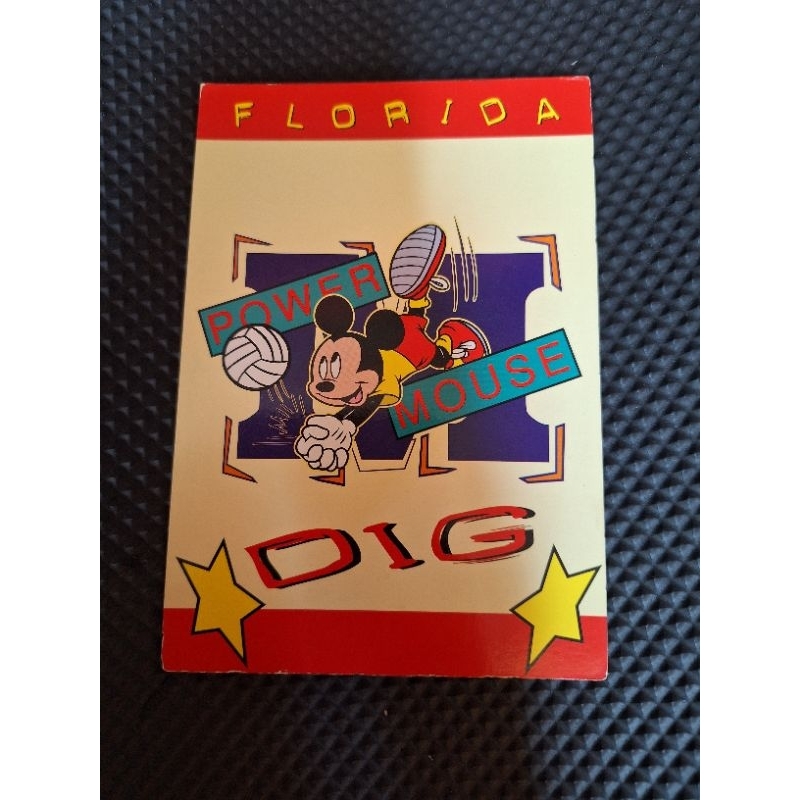 

kartu pos mickey mouse disney postcard