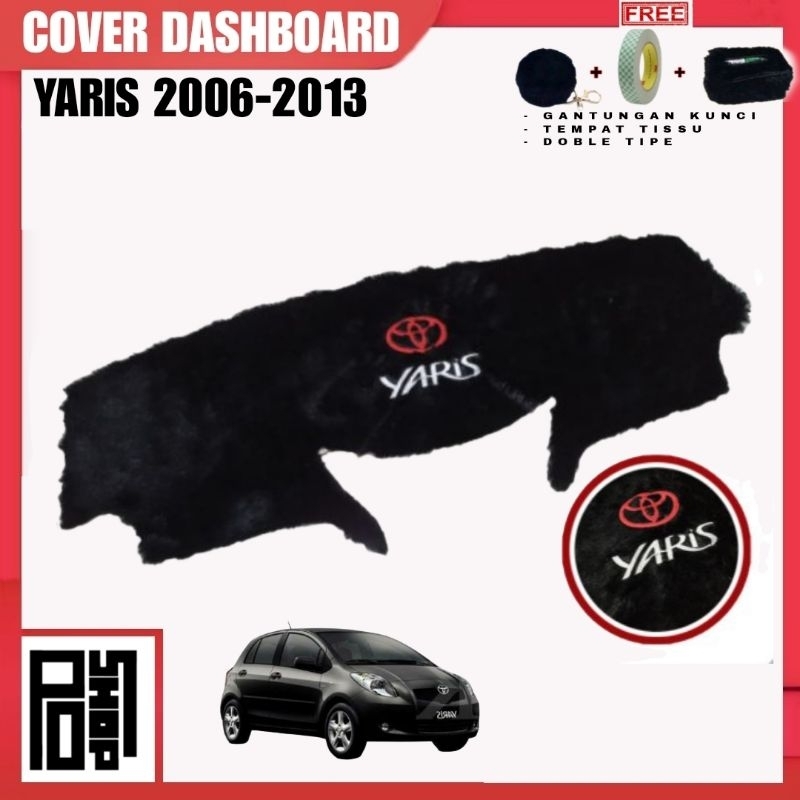 cover dashboard mobil Toyota yaris bakpao 2006-2013 alas dashboard bulu mobil yaris