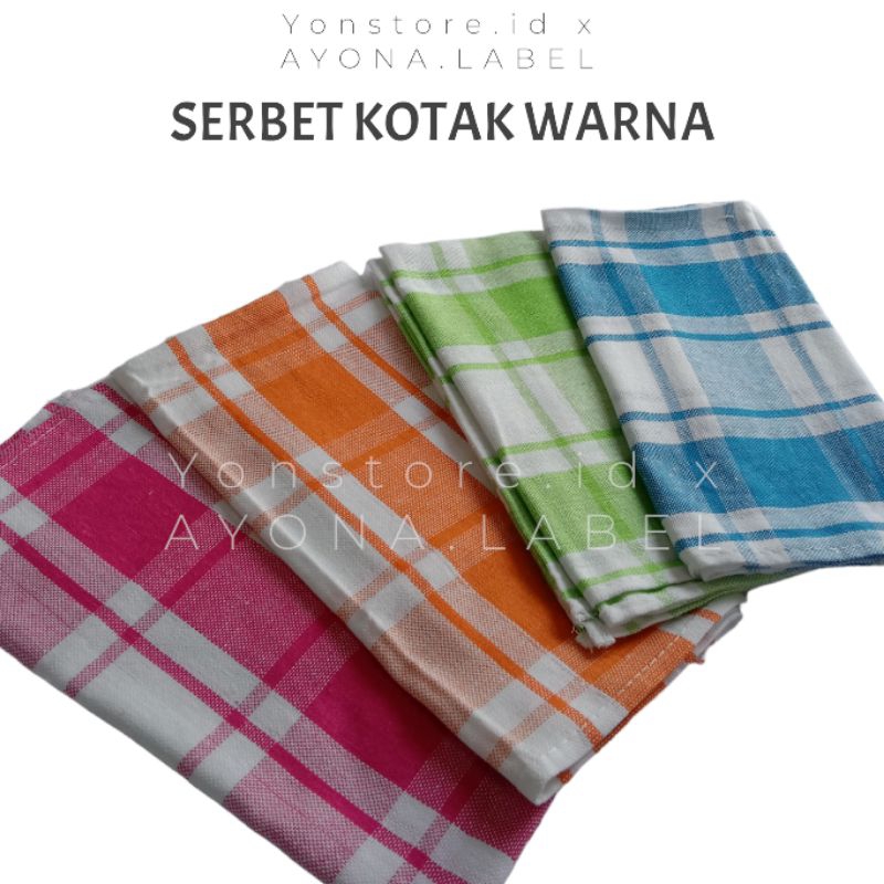 serbet dapur Cap Dua Gunting 60 X 60 Cm 1 lusin tebal/serbet jumbo kotak besar/lap piring/lap piring