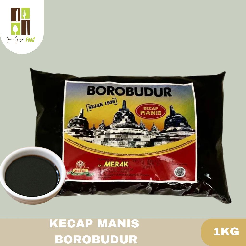 

Borobudur kecap manis Bantal/ kecap manis / kecap kedelai / kemasan 1kg