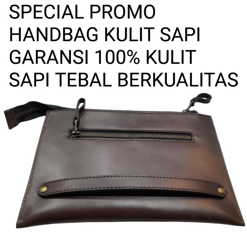tas handbag pria kulit sapi original handbag leather