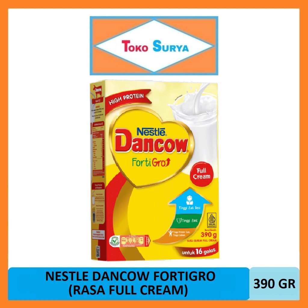 

Nestle Dancow Fortigro Susu Anak 6-12 Tahun Rasa Full Cream 390 Gr