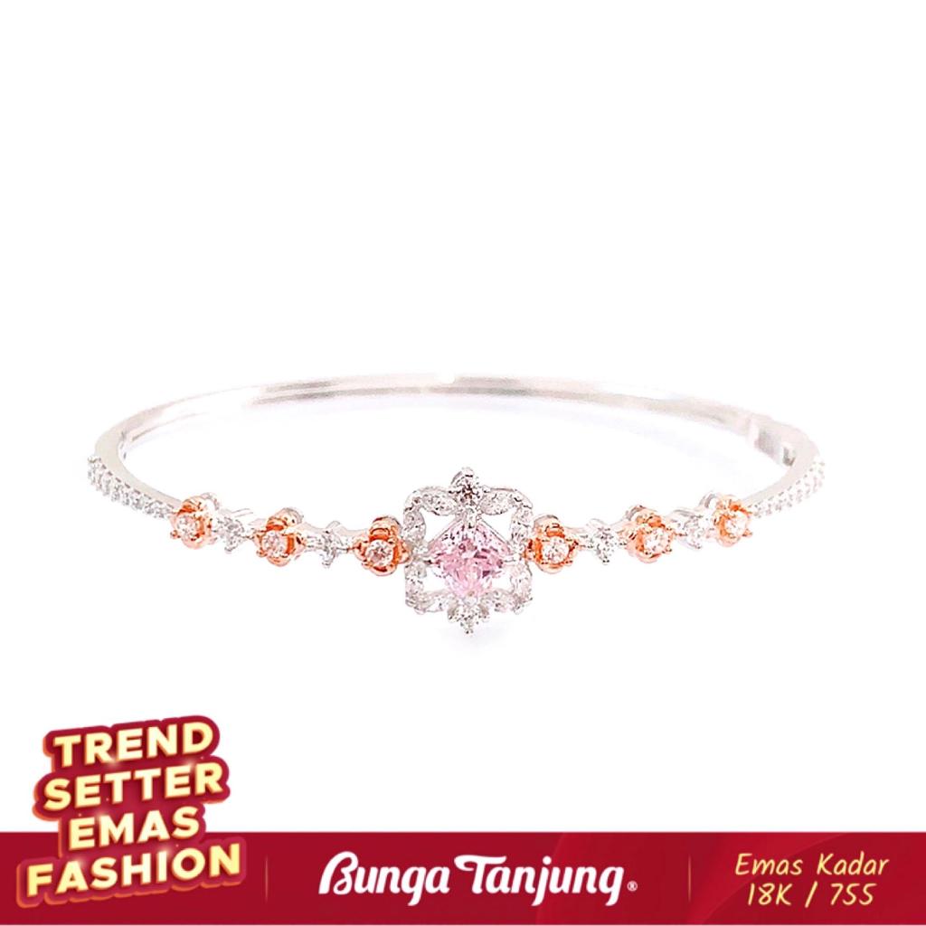 GELANG ROYAL LADY C - SDW GOLD - EMAS 18K - BUNGA TANJUNG GOLD