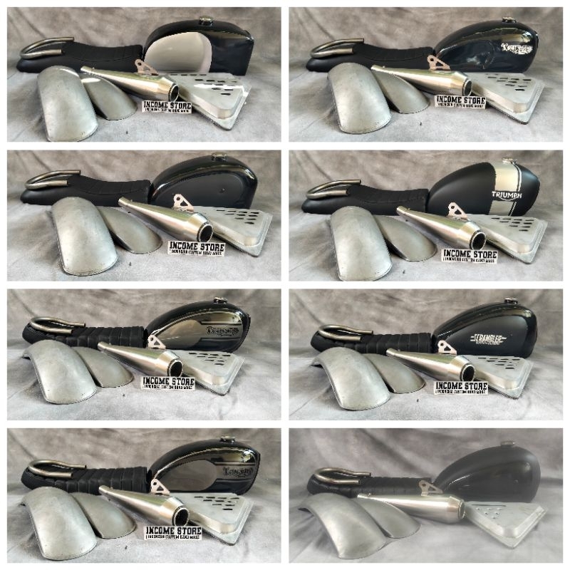 Paket Tangki Japstyle Megapro thunder scorpio bison thunder GL