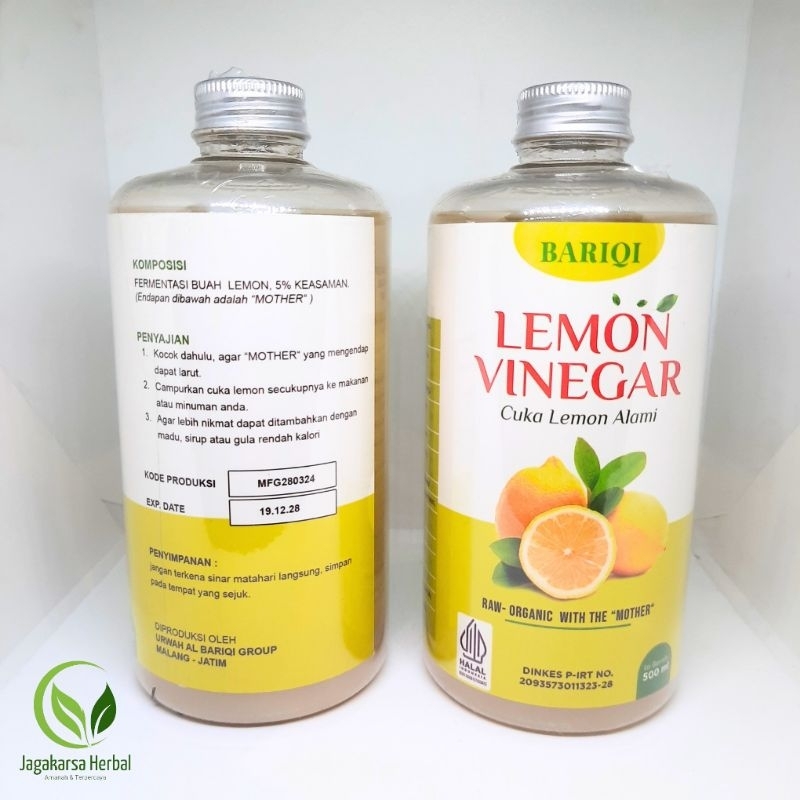 

Cuka Lemon Alami | Lemon Vinegar Raw Organic With The Mother | Cuka Lemon Organik Alami Tanpa Bahan Campuran