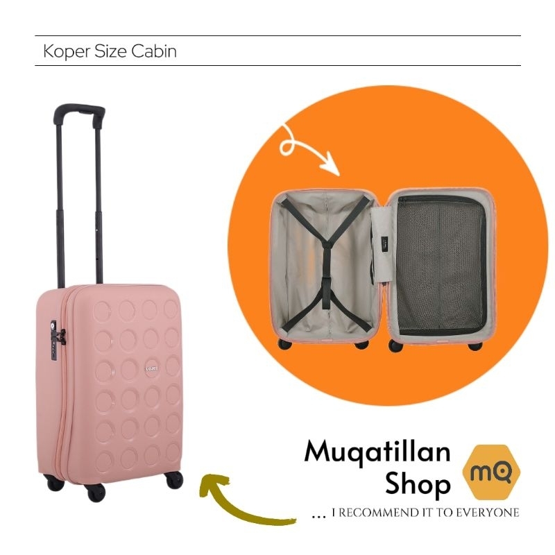 Lojel Vita koper cabin size small 21 inch