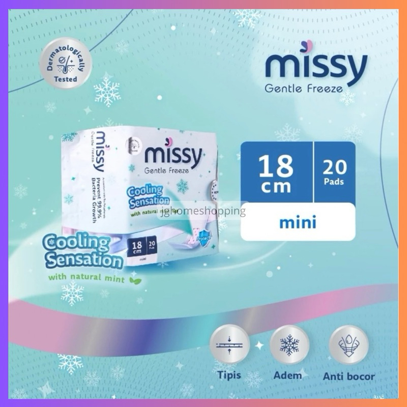 pembalut kesehatan missy mini