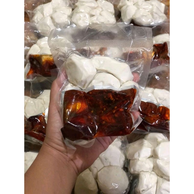 

Basreng mentah Chili Oil 100% ikan asli