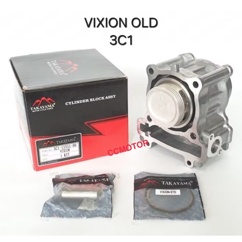 CYLINDER BLOCK BLOK VIXION OLD TAKAYAMA