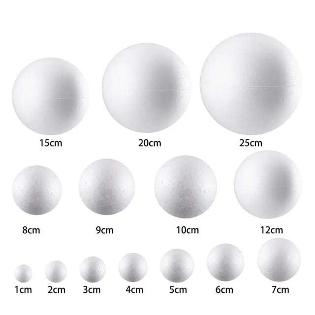 

Bola styrofoam Diameter 3-16cm bola gabus sterofom
