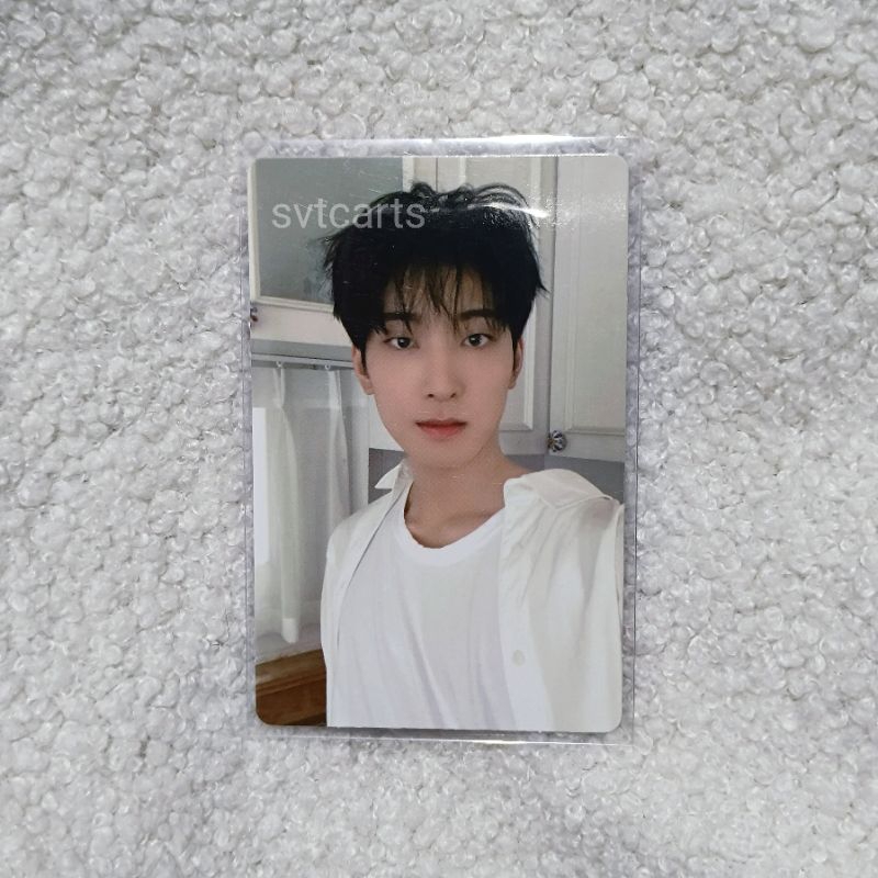 PHOTOCARD OFFICIAL WONWOO ATTACCA OP 1 WONU NON POPCORN WONPOP PC SVT SEVENTEEN