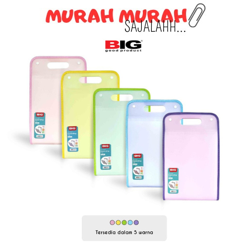 

BIG Expanding File/ Map Harmonika/ Organizer Dokumen/ Carry File F4 Folio 13 Poket Kancing 2/ Clip 2 Vertikal/ Tegak XP-8011