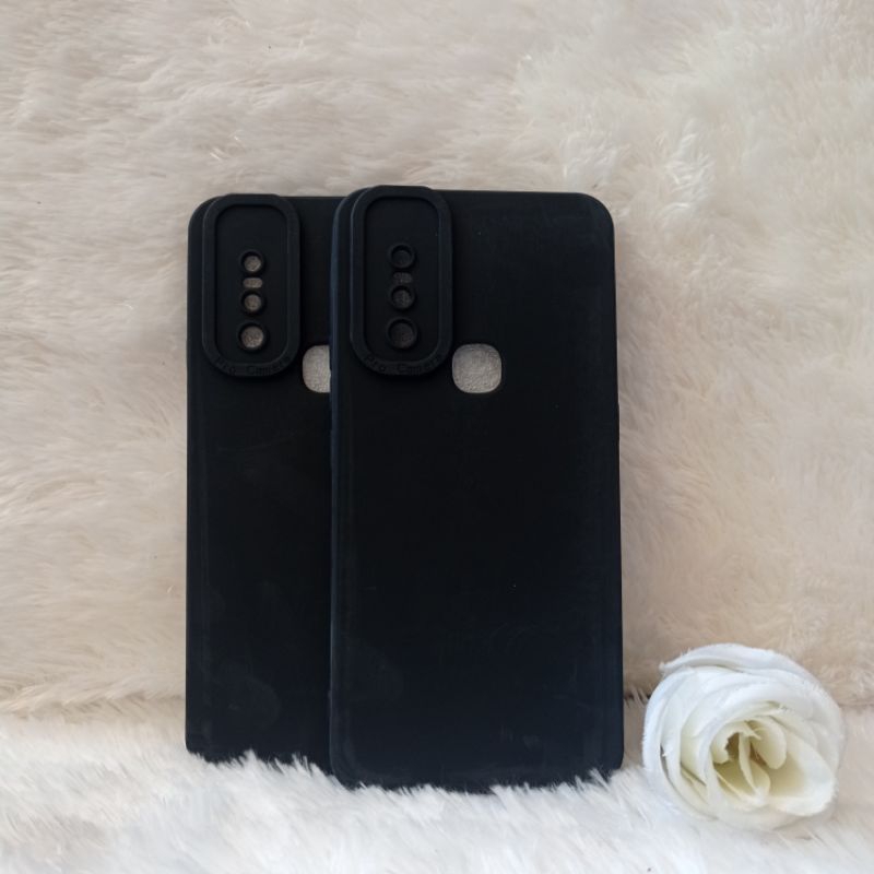Case Black  VIVO V15 slikon Sofcase Original