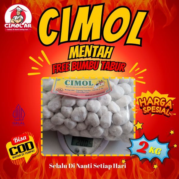 

Cimol mentah siap goreng 2kg enak banget