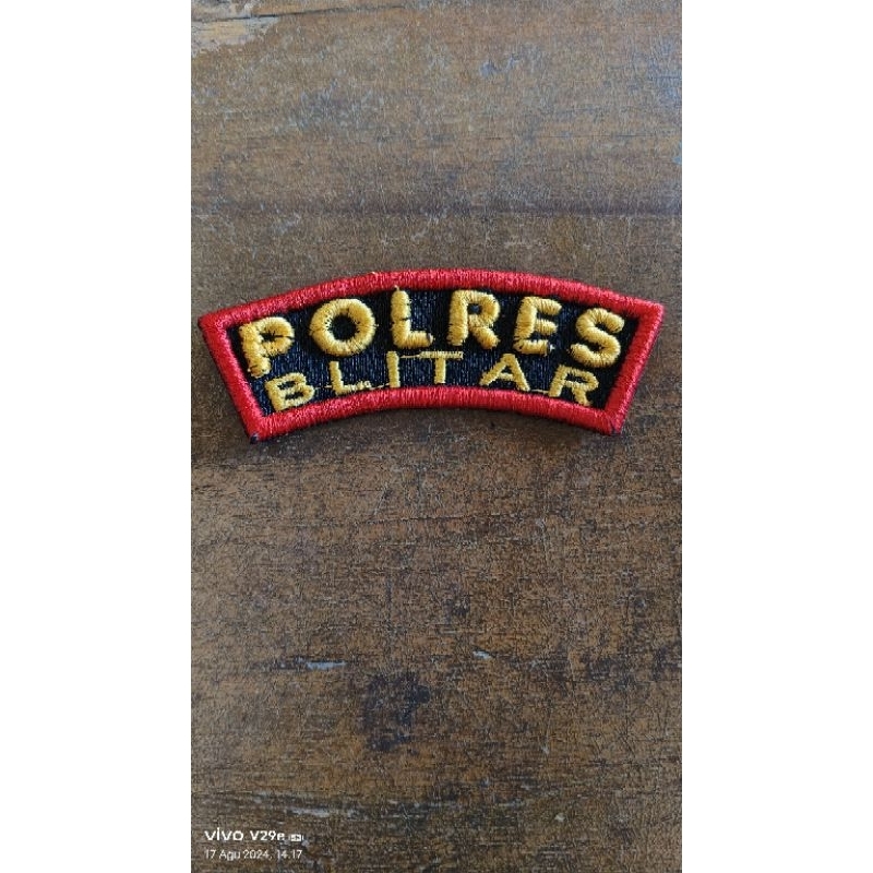 Bordir Timbul Polres Blitar Polda Jatim