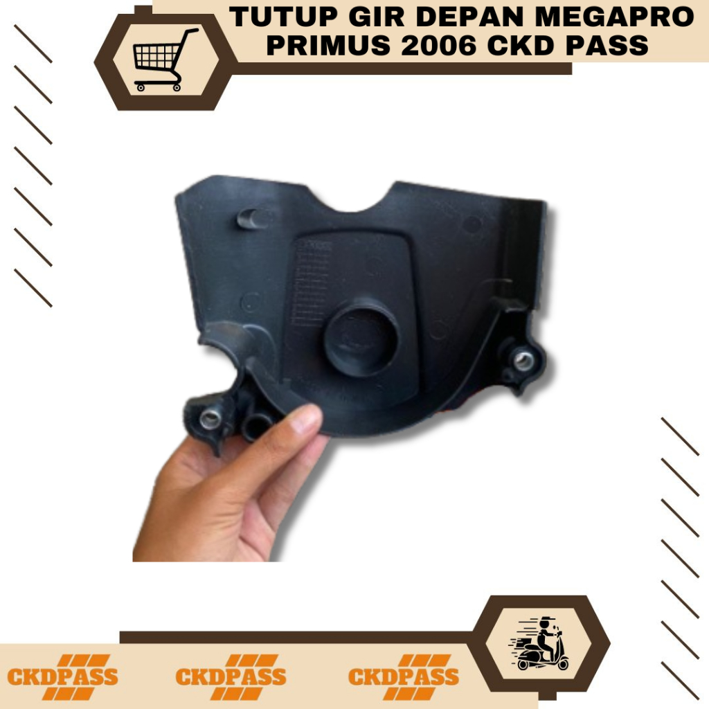 TUTUP GIR DEPAN MEGAPRO PRIMUS 2006 CKD PASS COVER TUTUP GEAR GIR DEPAN MEGAPRO PRIMUS 2006