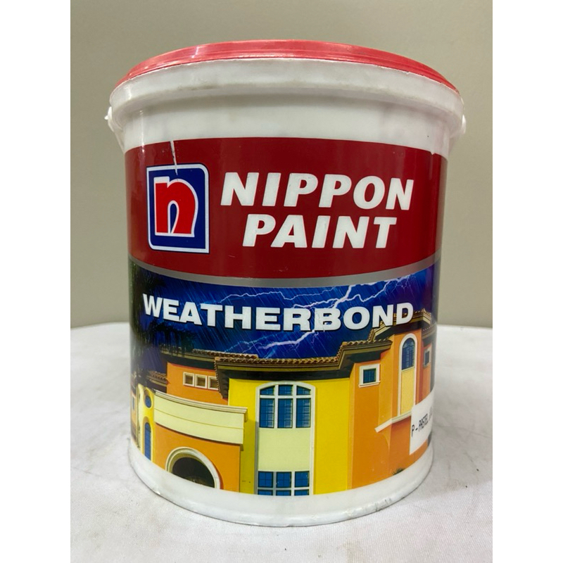 CAT TEMBOK EXTERIOR/CAT TEMBOK LUAR/CAT TEMBOK NIPPON PAINT WEATHERBOND 20 LTR