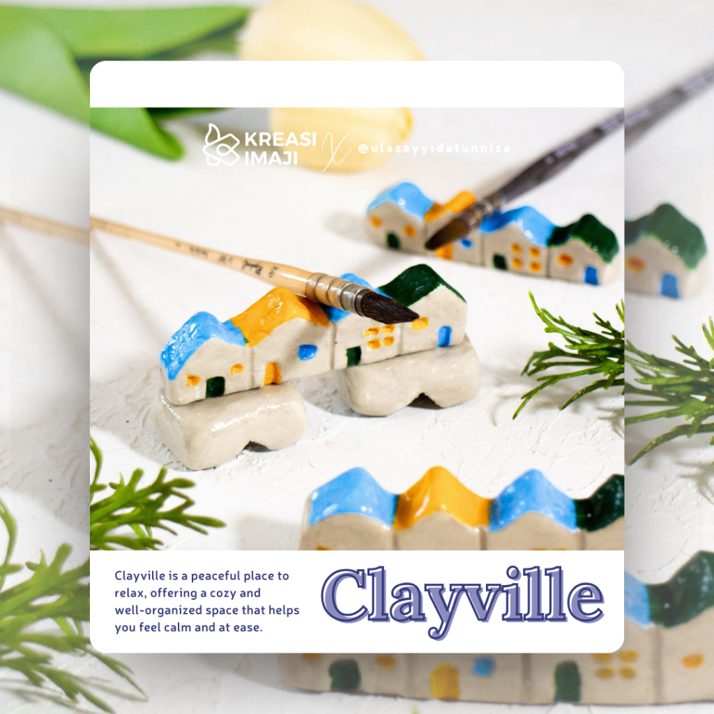 

Clayville Handmade Brush Rest by @kreasiimaji x @ulasayyidatunnisa