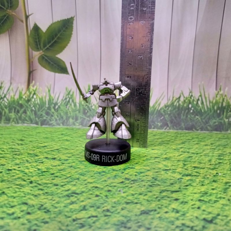 Figure Gundam Mini SD MS-09R Rick Dom Bandai Original Gashapon Loose Pack - Pajangan Meja Robot