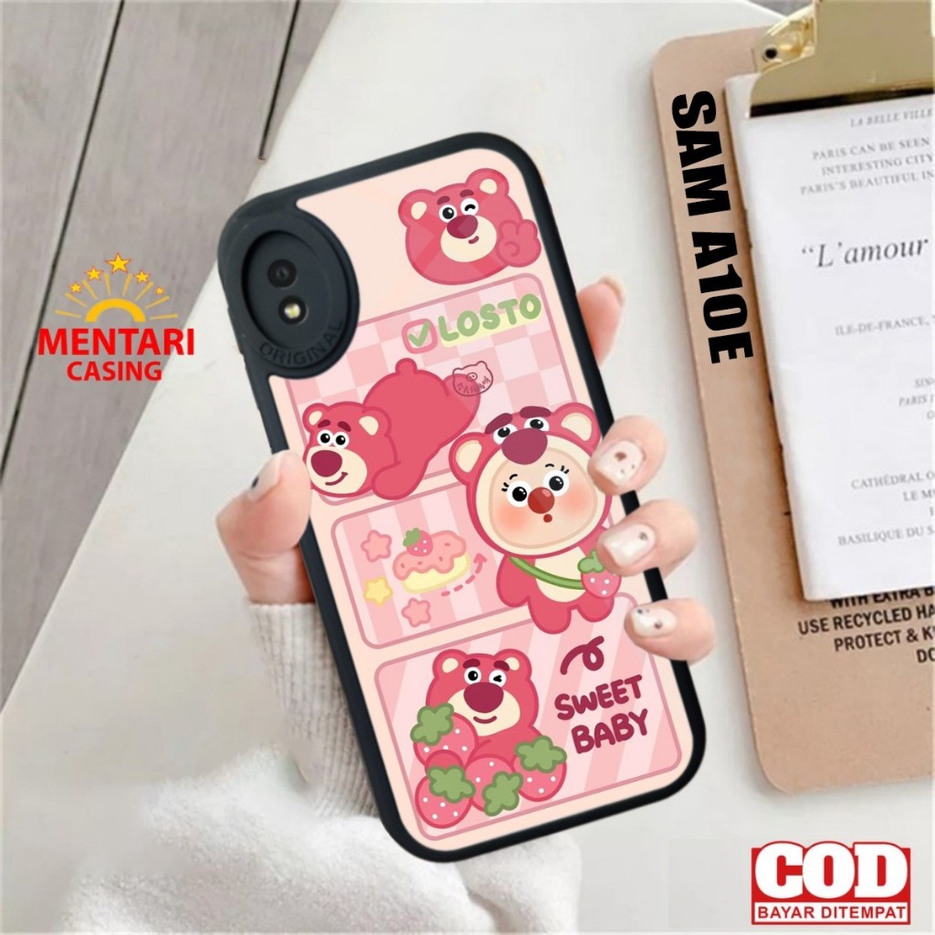 Casing Samsung A10E Case Lotso Bahan Hardcase Glossy Softcase Glossy Case Samsung A10E Cassing Terba
