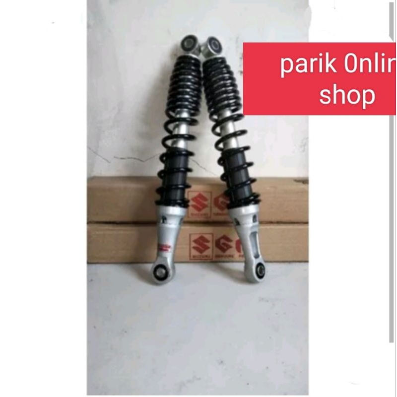 Shock Sok ShockBreker Belakang Sepasang 1Set Hitam Suzuki Axelo 125