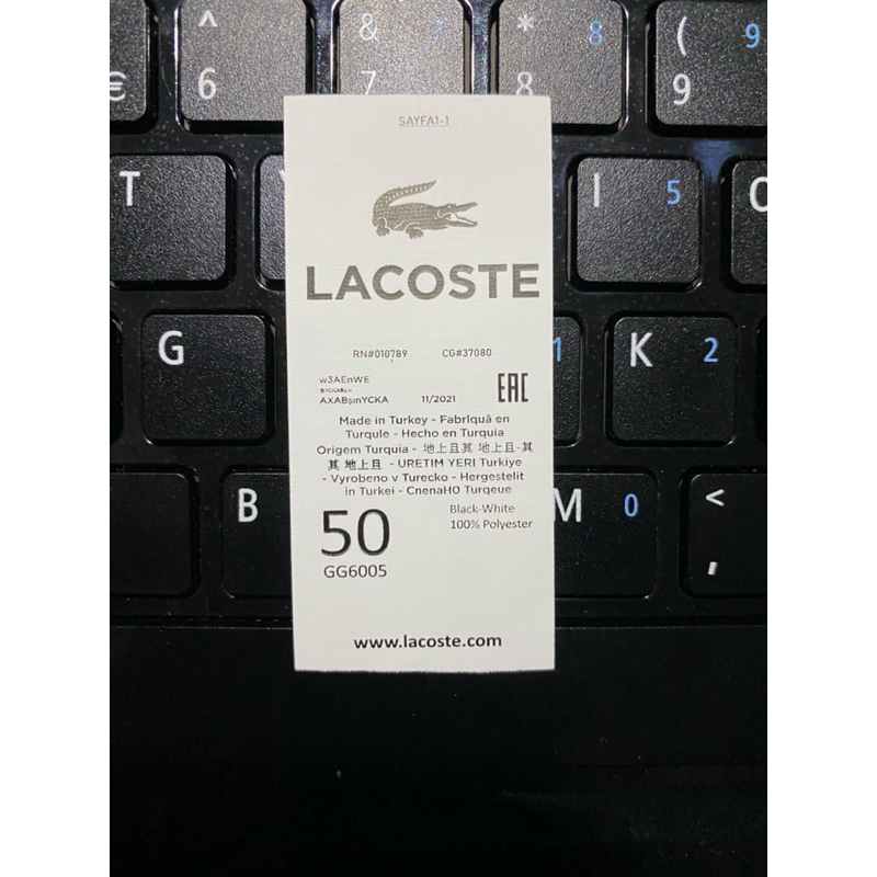 

LACOSTE WASH PREMIUM