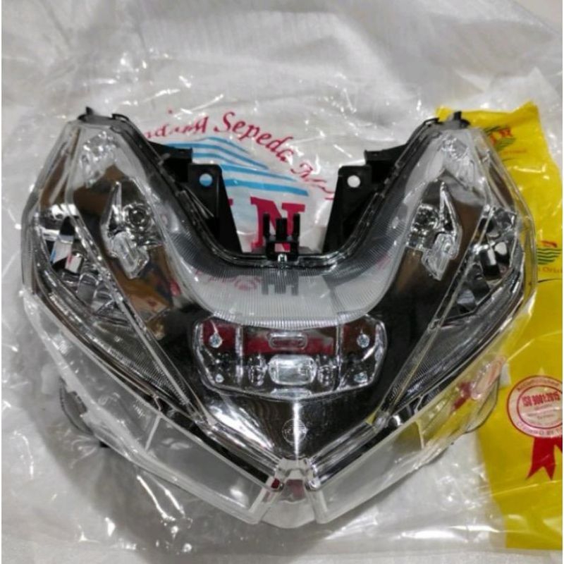 lampu depan Vario 150 old Vario 125 LED merk win reflektor Vario 150 125