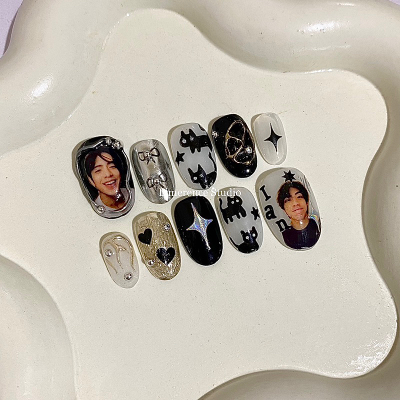 DPR Ian Photo Press on Nails by Limerence Studio | Premium Fake Nails