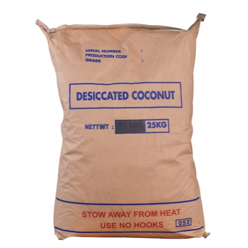 

[GOJEK/GRAB] Dessicated / Desicated Coconut ( Kelapa Parut Kering) 25 Kg Kemasan Sak