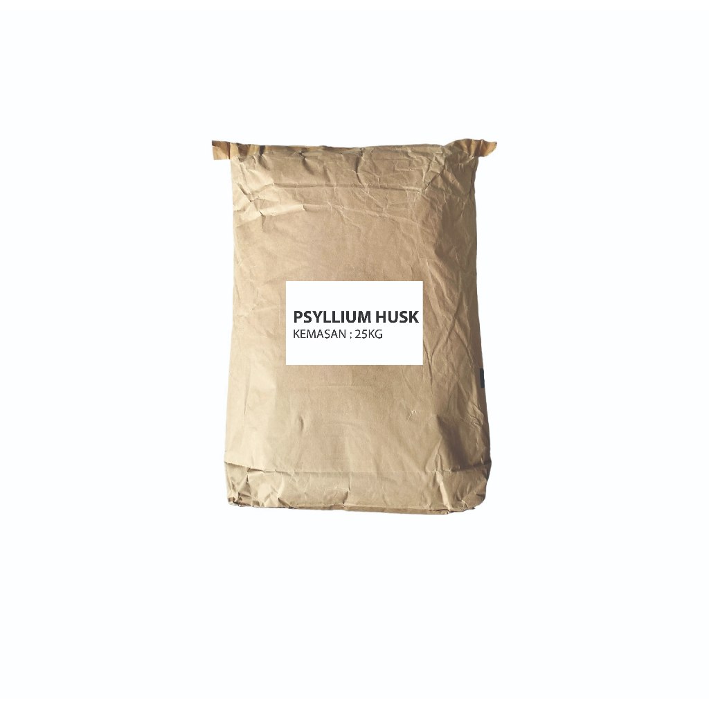 

[GOJEK/GRAB] Organic Psyllium Husk Flakes Kasar Murni 25Kg Kemasan Sak
