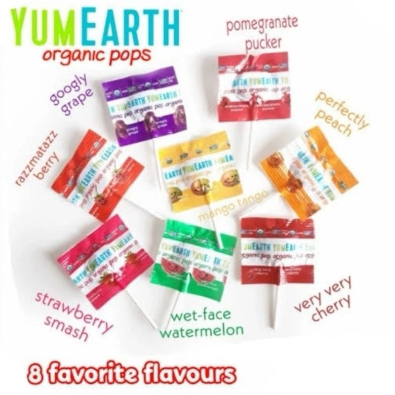 

YUMEARTH | Organic Lollipop ● Gummy Bear - 1 pop