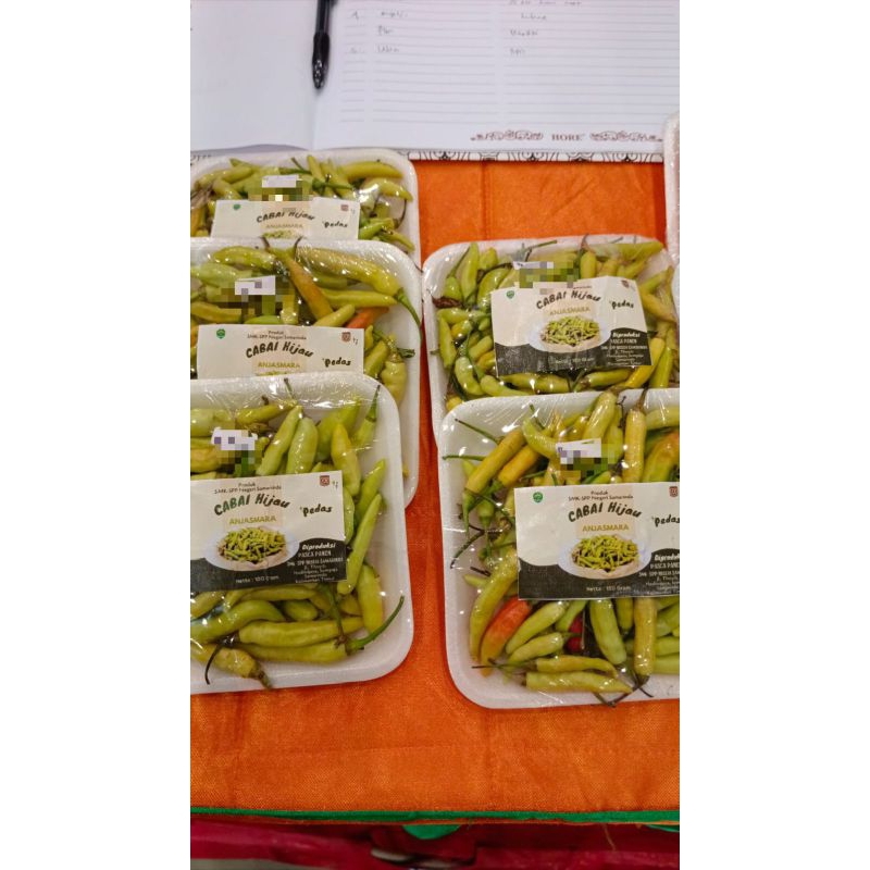 

cabai hijau anjasmara 100gr