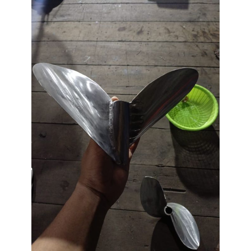 baling baling kipas roda perahu ketinting Thailand 20pk s/d 22pk putaran 1:2 lambat merek Wardi asli