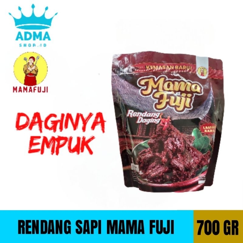 

Rendang Mamafuji - Rendang Daging Sapi 700g / 100% Halal