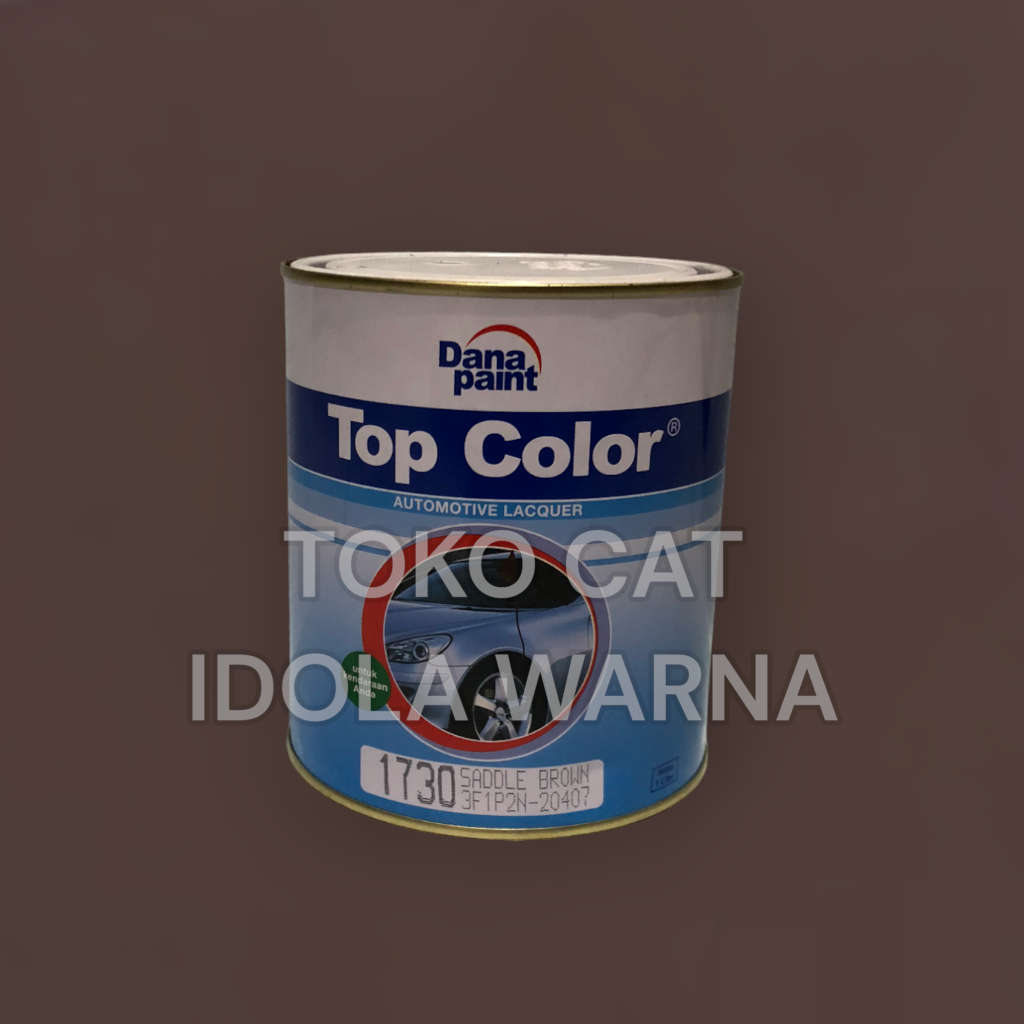 Cat SOLID/STANDAR/DUCO/NC TOP COLOR - Warna SADDLE BROWN 1730 / Kemasan Kaleng
