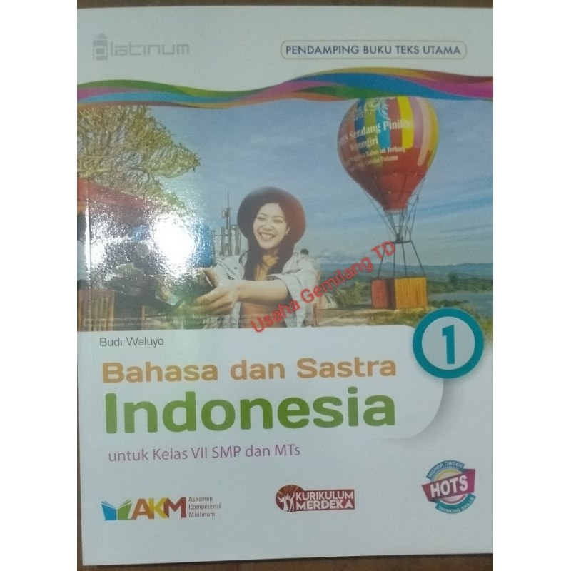 

Bahasa Indonesia SMP 1ksp kelas 7 platinum