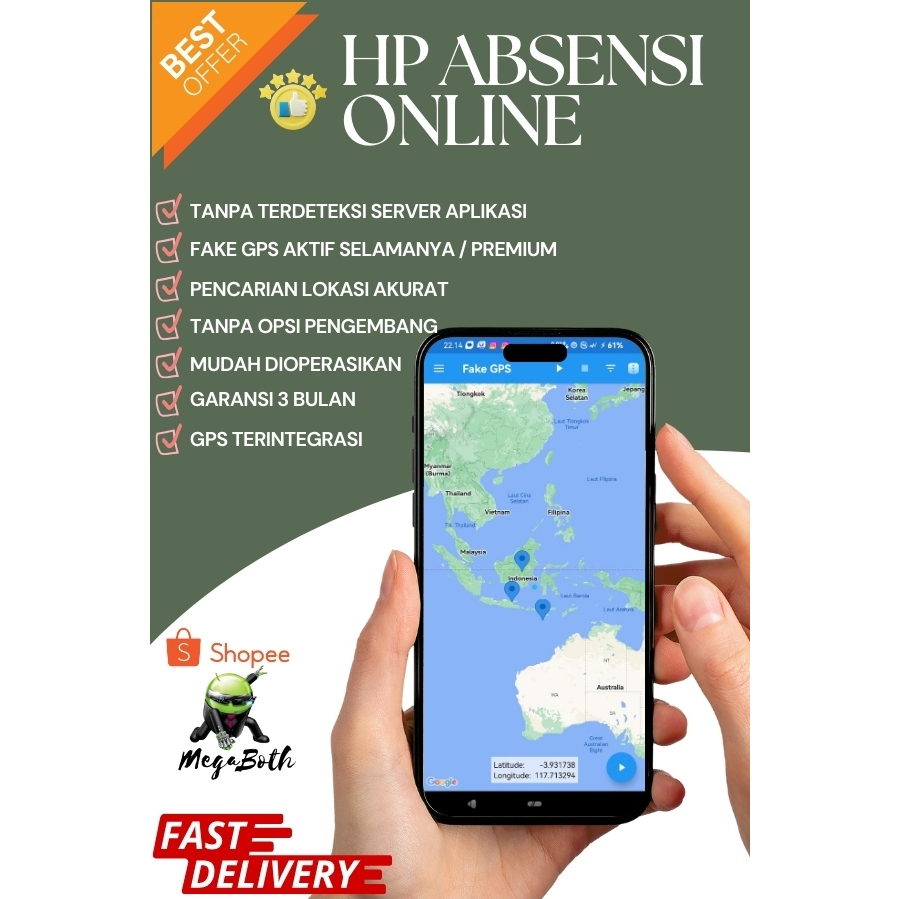 HP Absensi Online PNS ByPass