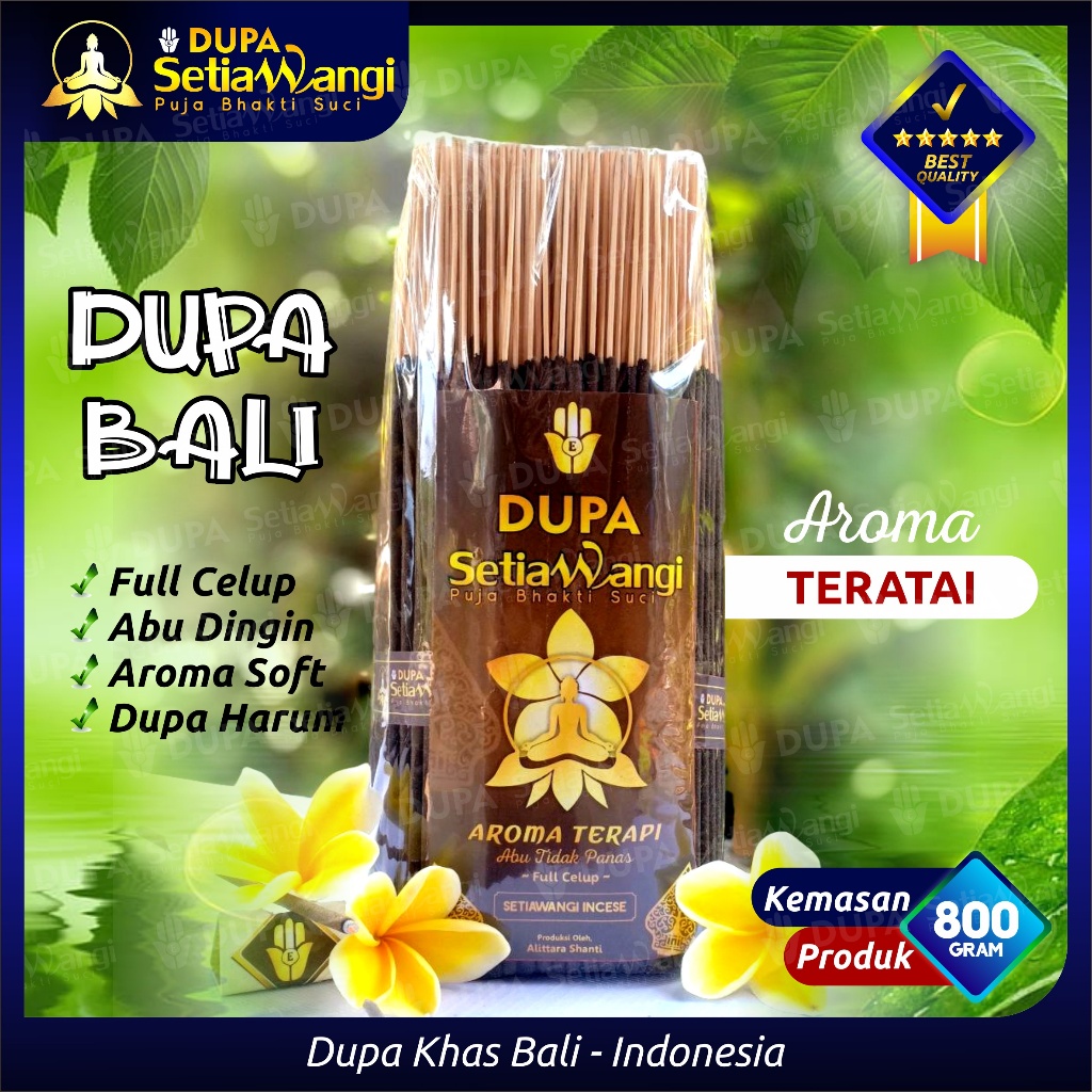 Dupa Bali Aromaterapi Full Celup Sarana Sembahyang