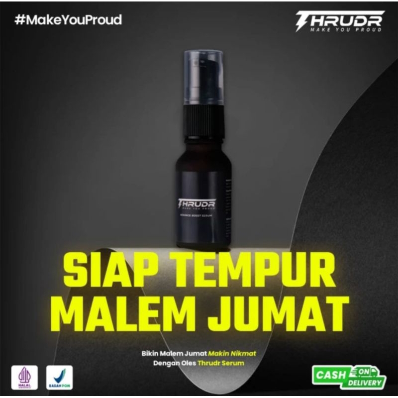 Thrudr Serum Gentleman Advance Intimate Care/Obat Pria Tahan Lama