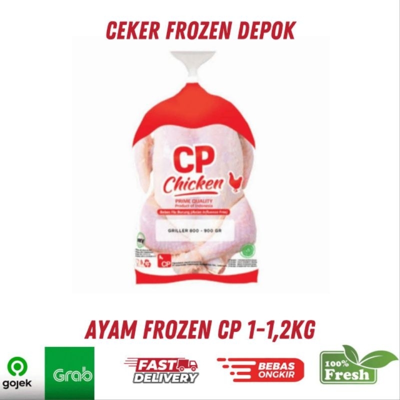 

Ayam Cp Frozen 1-1,2kg / Ayam Cp Frozen / Ayam Cp / Daging Ayam / Ayam Potong / JABODETABEK