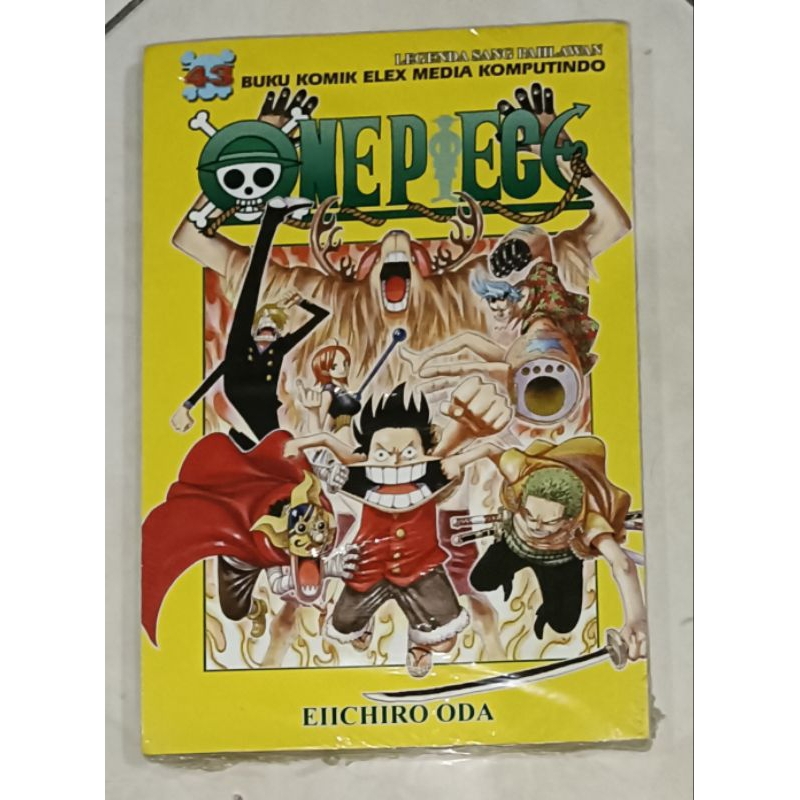 komik one piece vol 43 original segel